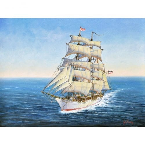 Johan Cesar Ship Painting John Bradley