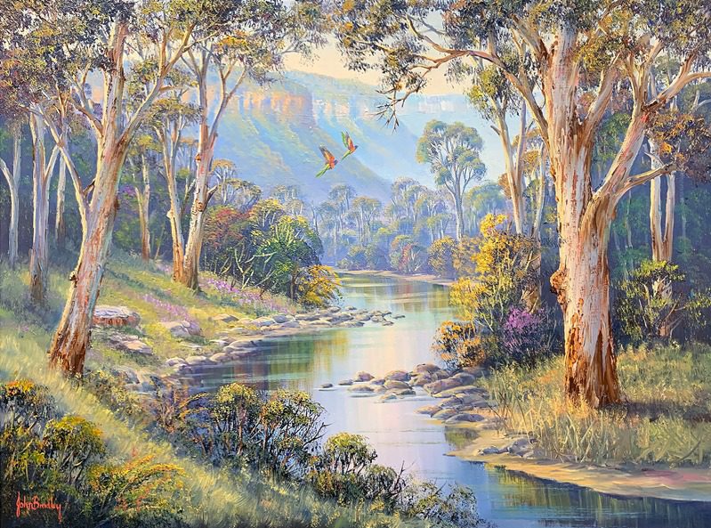 MASTERCLASS 1 - Painting the Landscape Scene [Online Streaming] - Australian Artist