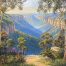 John Bradley How to Paint a Blue Mountains Scene