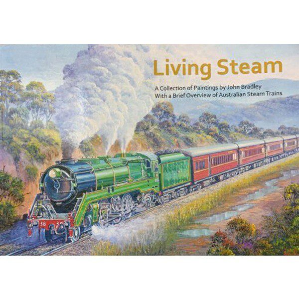 Living Steam Train Paintings of John Bradley