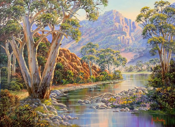 Painting-the-Light-and-Shadows-of-Brachina-Gorge-John-Bradley-Masterclass