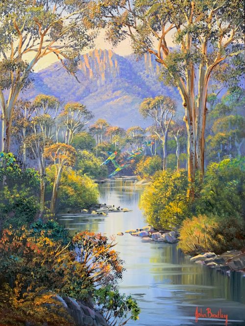 A Touch of Autumn - Mt Buffalo (Original Painting)