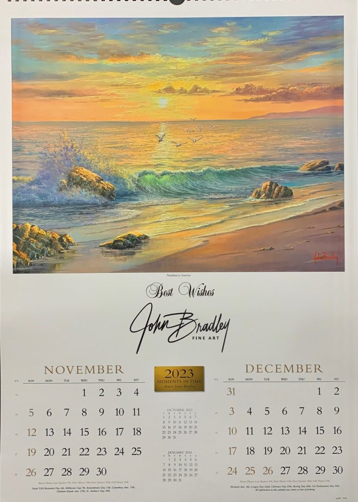 John Bradley 2023 Calendar