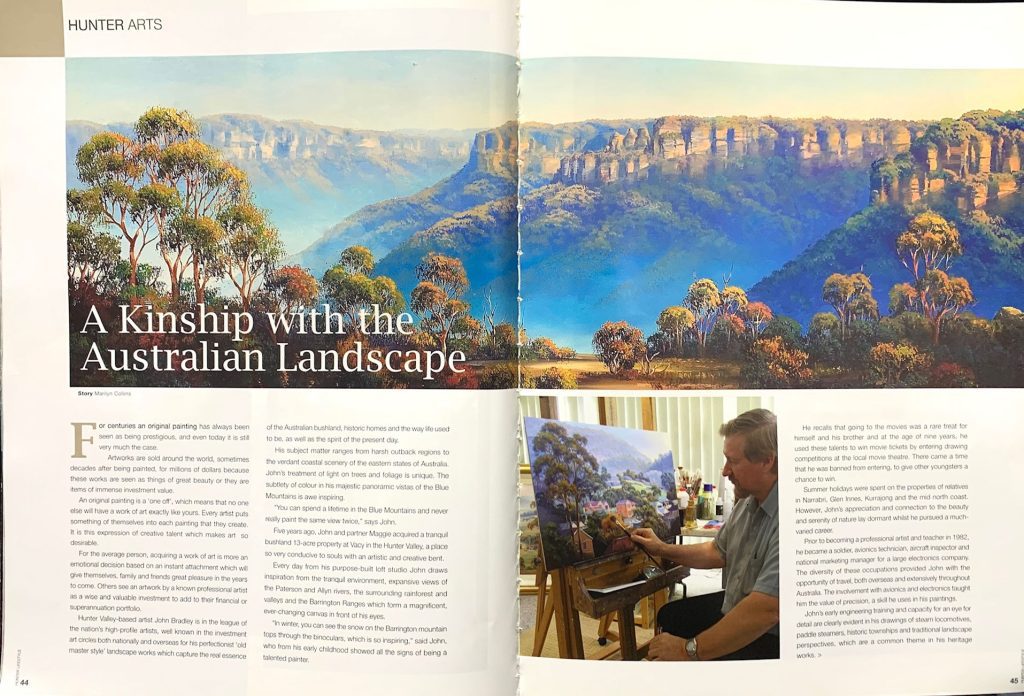 John Bradley A Kinship with the Australian Landscape Page 1-2