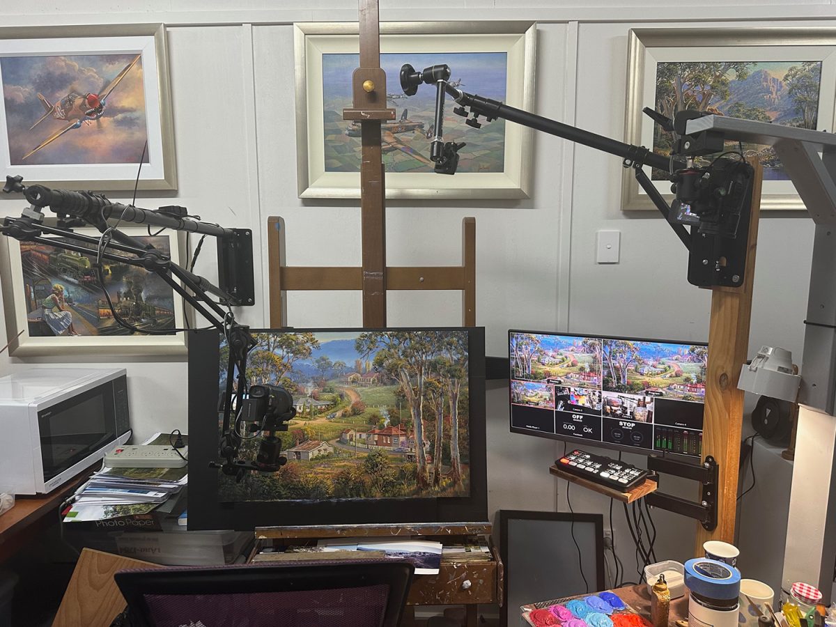 Best Camera Setup for Filming Art Tutorials - John Bradley Australian ...